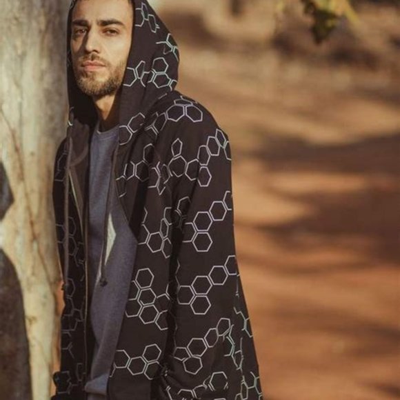 No Nasties Draco Zipper Hoody - Picture 2 of 4